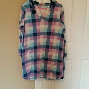 Nightie/Robe/Sleep shirt Hoodie.